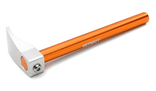 Integy RC Model Hop-ups C26854ORANGE 1/10 Model Scale Expedition Digging Tool/Hoe for Off-Road Crawler