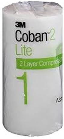 3M Coban 2 Lite Bandage 2 Layer Compression Foam System 7.5cm x 2.7m