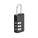 Master Lock Padlock, Set Your Own Combination Luggage Lock, 13/16 in. Wide, 646D