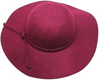 womens red floppy hat