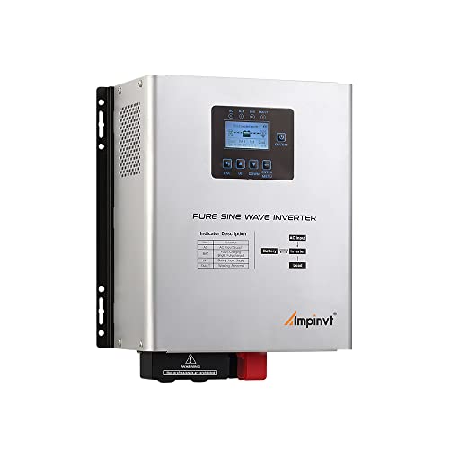 Ampinvt 1200W Pure Sine Wave Inverter
