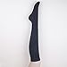 JET-BOND(TM) FS04 Wool Woollen Knee High Socks Warm Stockings (Black)