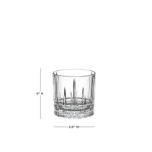 Spiegelau Whisky Glas D.O.F. 4er Set, 368 ml, Perfect Serve, 4500176, Double Old Fashioned Glas aus Kristallglas, Tumbler spülmaschinenfest für Longdrinks und Cocktails – Bild 6