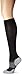 Tommie Copper Womens Performance Takeoff Over The Calf Socks, Black, 7-9.5