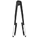 LuckyFine Hairdressing Straightener Ceramic Hair Straightening Double Brush Comb Clamp