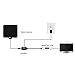 1byone O0000-0293 High Gain Low Noise HDTV Antenna Amplifier/Signal Booster, Gain 20dB