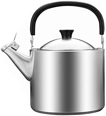 Teapot- Household Items Stainless Steel Teapot 3500ML Whistle Hot Water Bottle (Size : 18 * 26cm)