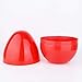 Totem World Jumbo 10-Inch Solid Red Easter Egg - The Perfect Size For Holding Toys, Candy Bars, And Stuffed Animals - Easy To Open, Tough To Break - Great As Party Favors And Easter Basket Stuffers