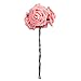 Topixdeals Artificial Flower Rose, 10pcs Real Touch Artificial Roses for DIY Bouquets Wedding Party Baby Shower Home Decor (PINK-10pcs)