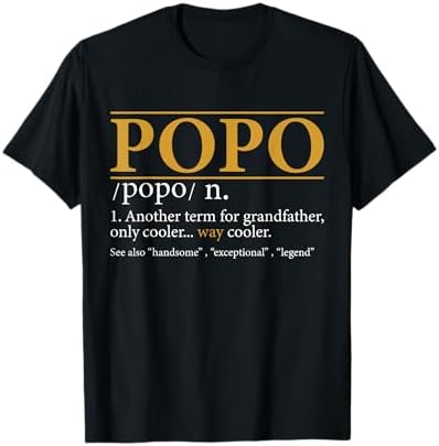 Amazon.com: Funny Gift For Popo - They Call Me Popo T-Shirt