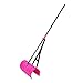 Amazing Rake Back Saving Garden Rake ― Leaf Rakes for Gardening ― Leaf Picker Upper ― Heavy Duty Leaves Claw & Rakes Lawns Garden Tool ― Easy Leaf & Grass Grabber without Bending Over ― Hot Pink