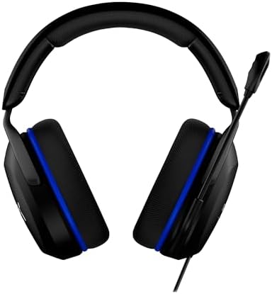 Cloud Stinger II Core, Cuffie da Gaming, Connessione Cablata a 3,5 mm, Audio Immersivo, Telaio in Plastica, Cuscinetti in Memory Foam Rivestiti in Tessuto, Adatto per PC, PS4 e PS5, Nero