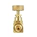 Litorange 2 Pack Heavy Duty Brass Replacement Control Needle Valve 1/4