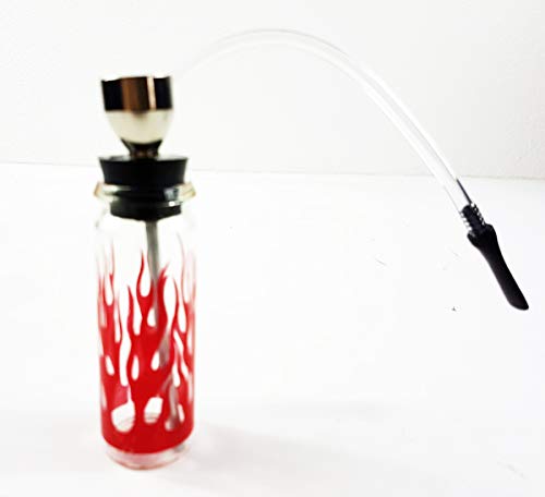 Pocket Size Portable Shisha Multi-Functional Bottle (Red)