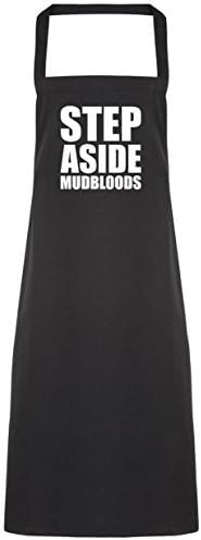 Unique Step Aside Mudbloods Apron kitchen cooking painting DIY onesize adult