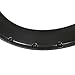 ECOTRIC Wheel Fender Flares for 1999-2007 Ford F250 F350 ABS Wheel Protector Protection Guards Cover - Pocket Rivet Style with Hardware Kit- Black Polyproplylene Surface Finish