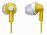 Panasonic RP-HJE118E-Y In-Ear Canal Earphone for iPod/MP3 Player (Yellow)