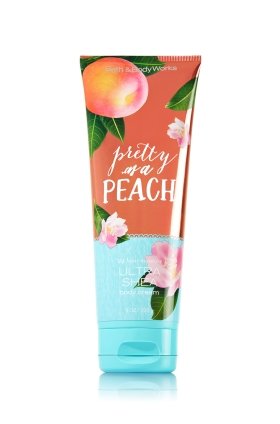 Bath & Body Works ~ Signature Collection ~* Pretty as a Peach *~ Gift Set~ Fine Fragrance Mist & Ultra Shea Body Cream