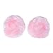 JETTINGBUY 2 PCS Powder Puff For Body Power, Professional Butterfly Baby Cosmetic Soft Plush Powder Puff Sponge For Talcum Powder Makeup Cosmetic Plush Sponges, Pink - Large Size