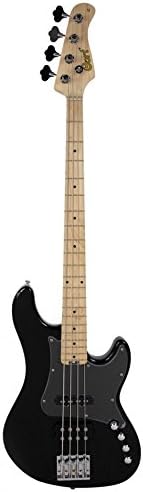 Cort B-001-1614-0 Electric Bass Solid Body 4 Strings Transparent Black