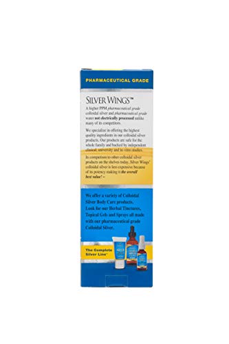 Natural Path Silver Wings Colloidal Silver Mineral 250 Ppm 2oz Cs1a Pricepulse