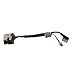 DBParts DC Power Jack Cable for HP ProBook 4530S 4535S 4730S Series, P/N.: 646303-001 6017B0300201, 4+3 Wires 4+3 Pins, Plug in