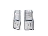 CHROME CLEAR SIGNAL PARKING CORNER LIGHTS LAMPS K2 94-00 GMC C10 C/K PICKUP/SUV