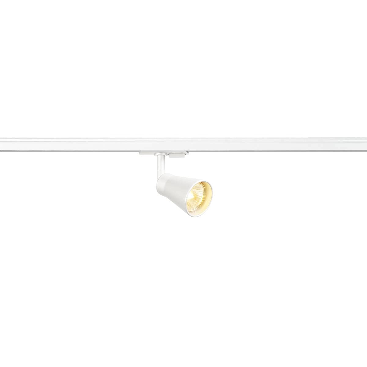 SLV 1-Phase System Light AVO/Spotlight, LED spot, Ceiling spot, Ceiling Light, Track System, Interior Lighting / GU10 50W White