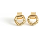 ZYRA Gold Plated Modern Earrings for Women Lightweight Everyday Jewelry Gifts for Women