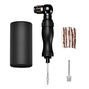 DSFSAEG 2 In 1 CO2 Inflator Hoofd Geïsoleerde Mouw Gas Nozzle Fiets Tire Pomp voor Road en Mountainbikes Fietsen…