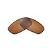 Walleva Polarized Brown Replacement Lenses for Oakley Square Wire 2.0