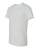 New Gildan Classic Fit Mens Large L Adult Performance Short Sleeve T-Shirt White