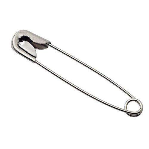 image for WhopperIndia 2” Heavy Duty Safety Pins Extra Strong and Large Steel 