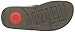 FitFlop Women's Lulu Metallic Snake Slide, Bronze, 8 M US