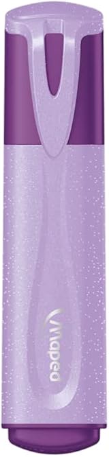 Maped Pastel Glitter Highlighters x4 – Chisel Tip 1–5mm Set view 2