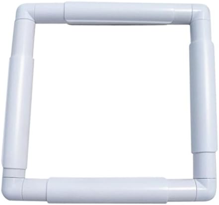 Oldeagle Practical Handhold Square Embroidery Plastic Frame Hoop Cross Stitch Craft DIY Tool (A)