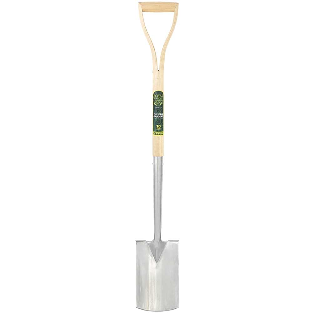 Spear & Jackson 1161KEW Kew Gardens Collection Neverbend Stainless Steel Treaded Border Spade