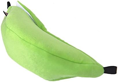 Loweryeah Small Pet Hamster Sleeping Hanging Swing Bed Home Nest Banana Moon Ship Shape 1Pcs