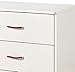 South Shore Logik Collection Double Dresser, Pure White