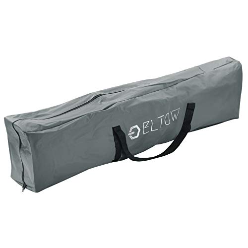 ELTOW Cozy Folding Camping Cot HeavyDuty Portable Collapsible