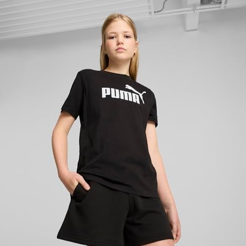 ESS No. 1 Logo Tee G, T-Shirts Fille, PUMA Black, 152