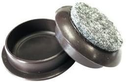 felt castor cups Size 60mm - help protect your floors from scratches - Perfect for wood laminate lino tiles etc by fgard