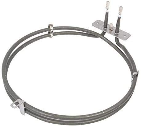 Replacement Fan Oven Element 1800W 2 Turn 240V For Beko AFM22100B BD634S BDC643W BDCC640W Oven Cooker Alternative to BEL082639640