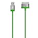 Belkin MIXIT 30-Pin ChargeSync Cable for iPhone 4/4S/3/3S, iPad 3G and iPad 2 (Green)