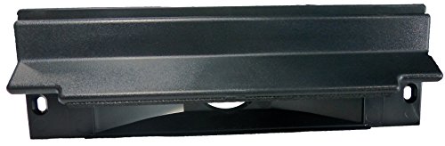 Central Vacuum Sweep Inlet. CanSweep Dustpan Inlet Valve (Black) for under counter and baseboard installation for central vacuum systems
