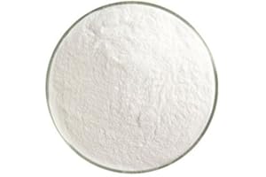 BULLSEYE GLASS CO. 1 Lb Clear Transparent Powder Frit - 90 Coe