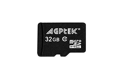 Agptek® 32gb class 10 micro sd card with card reader, …