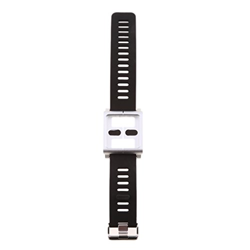 MagiDeal Breathable Soft Silicone Aluminum Multi Watch Band Dust-proof Kit Wrist Strap Bracelet For IPod Nano 6Gen Silver