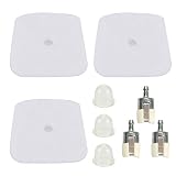 Trustsheer (Pack of 3 Air Filter for Echo Mantis 7222 7222E 7222M 7225 7230 7234 7240 7920 7924 Tiller/Cultivator ES1000 GT1100 GT2103 GT2400 HC1000 HC2100 PP1200 SRM1501 SRM2301 SRM2400 Trimmer
