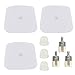 Trustsheer (Pack of 3 Air Filter for Echo Mantis 7222 7222E 7222M 7225 7230 7234 7240 7920 7924 Tiller/Cultivator ES1000 GT1100 GT2103 GT2400 HC1000 HC2100 PP1200 SRM1501 SRM2301 SRM2400 Trimmer